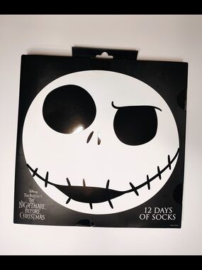Disney The Nightmare Before Christmas 12 Days Of Socks